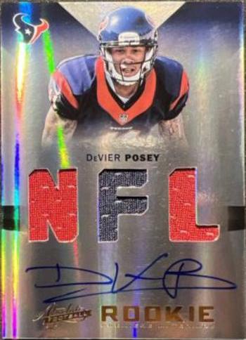 DeVier Posey [Rookie Premiere Materials Autograph NFL] #211