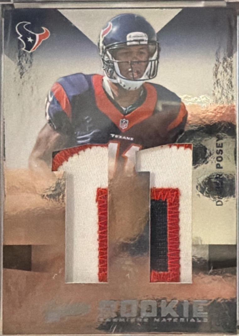 DeVier Posey [Rookie Premiere Materials Jumbo Prime] #211