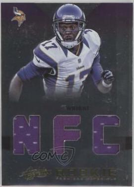 Jarius Wright [Rookie Premiere Materials AFC, NFC] #215