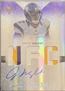 Jarius Wright [Rookie Premiere Materials Jumbo Signature] #215