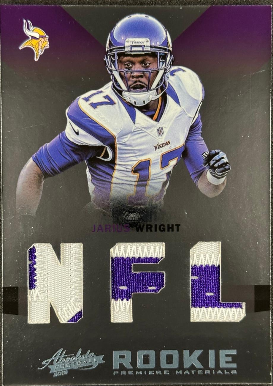 Jarius Wright [Rookie Premiere Materials NFL Prime] #215