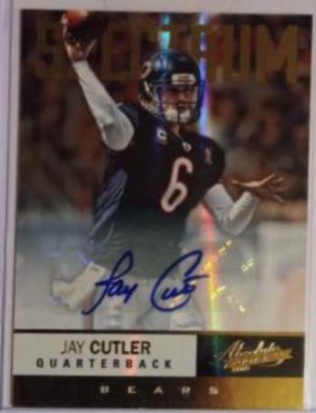 Jay Cutler [Spectrum Gold Autograph] #51