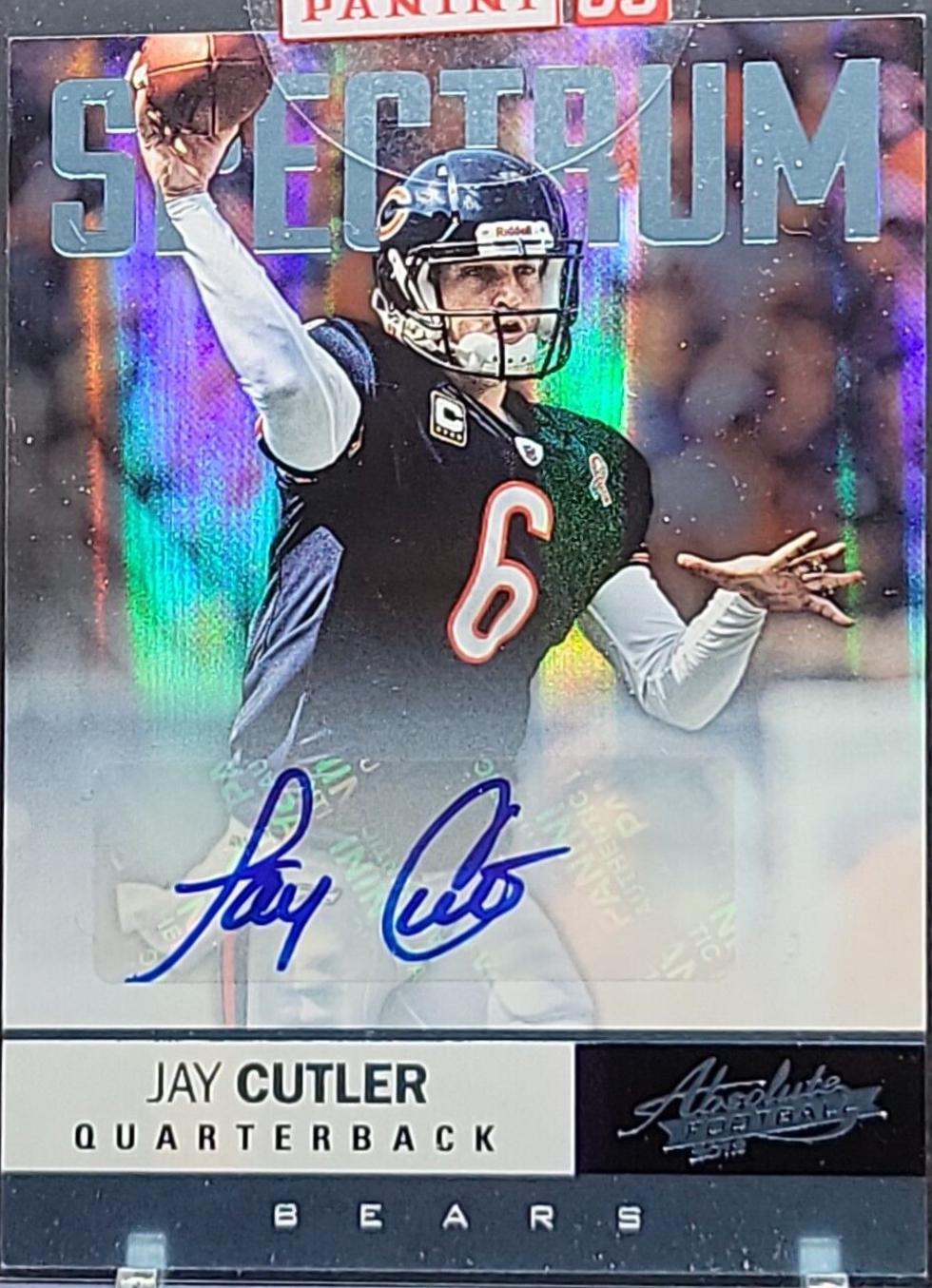 Jay Cutler [Spectrum Platinum Autograph] #51
