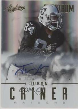 Juron Criner [Spectrum Gold Autograph] #150