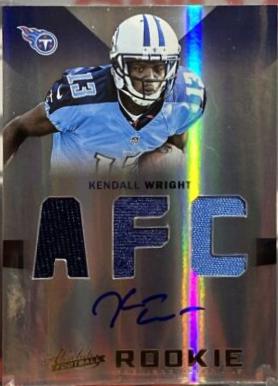 Kendall Wright [Rookie Premiere Materials Autographs AFC, NFC] #218