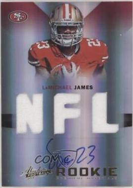 LaMichael James [Rookie Premiere Materials Autograph NFL] #220