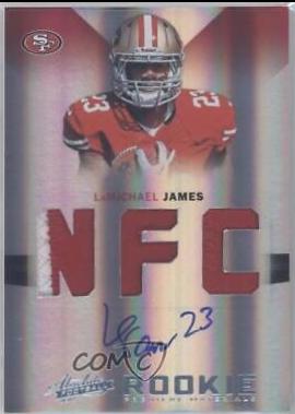 LaMichael James [Rookie Premiere Materials Autographs AFC, NFC Prime] #220