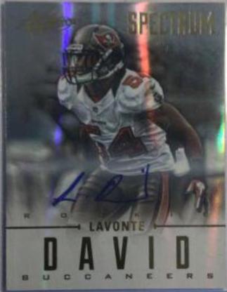 Lavonte David [Spectrum Gold Autograph] #159