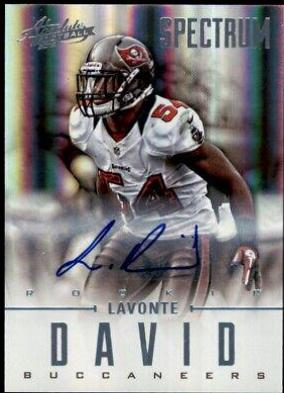 Lavonte David [Spectrum Platinum Autograph] #159
