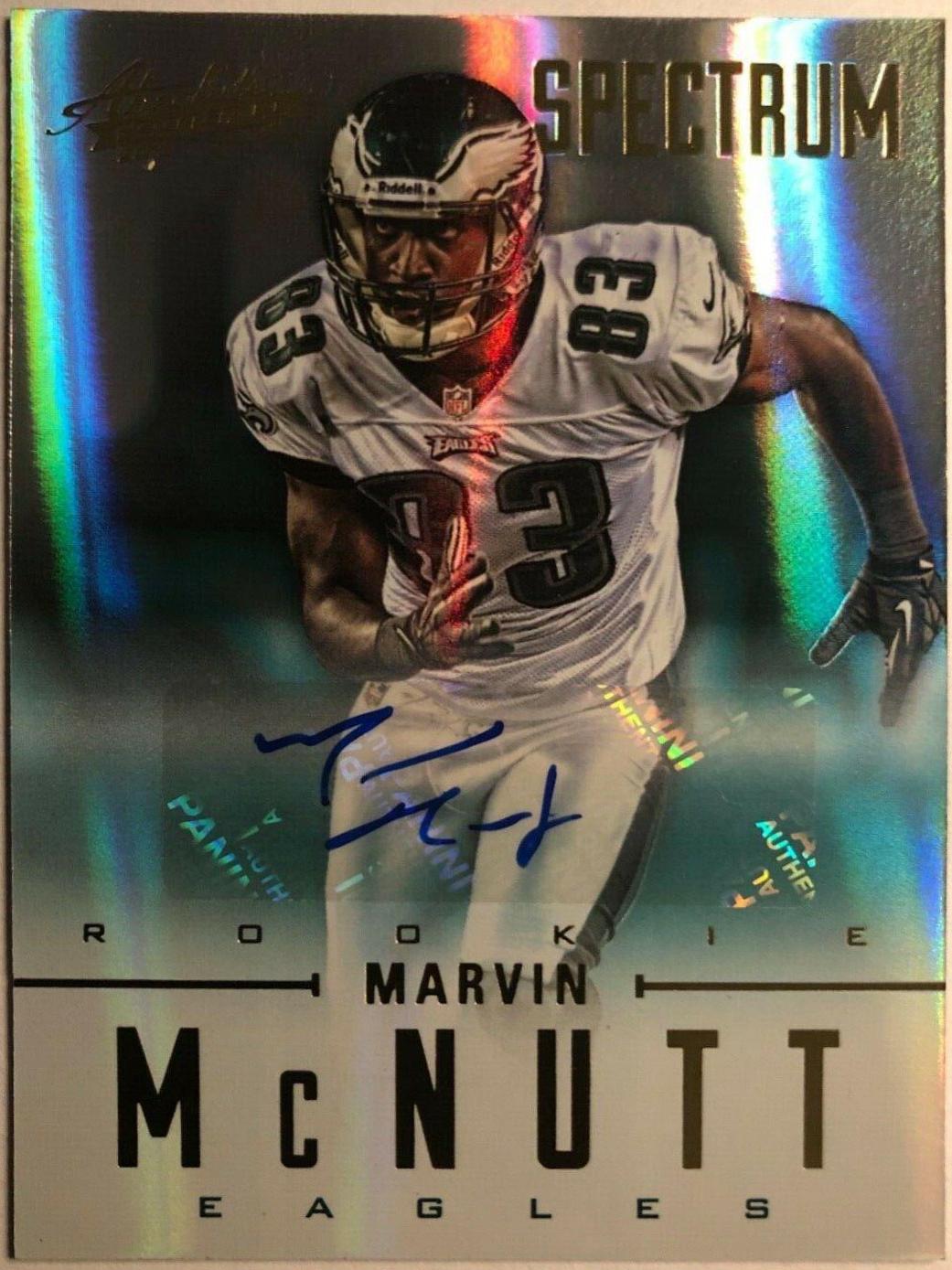 Marvin McNutt [Spectrum Gold Autograph] #164