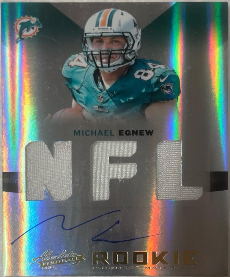 Michael Egnew [Rookie Premiere Materials Autograph NFL] #221