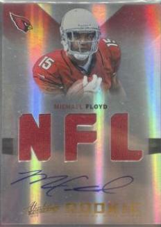Michael Floyd [Rookie Premiere Materials Autograph NFL] #222