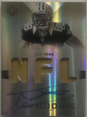 Nick Toon [Rookie Premiere Materials Autographs NFL Prime] #225
