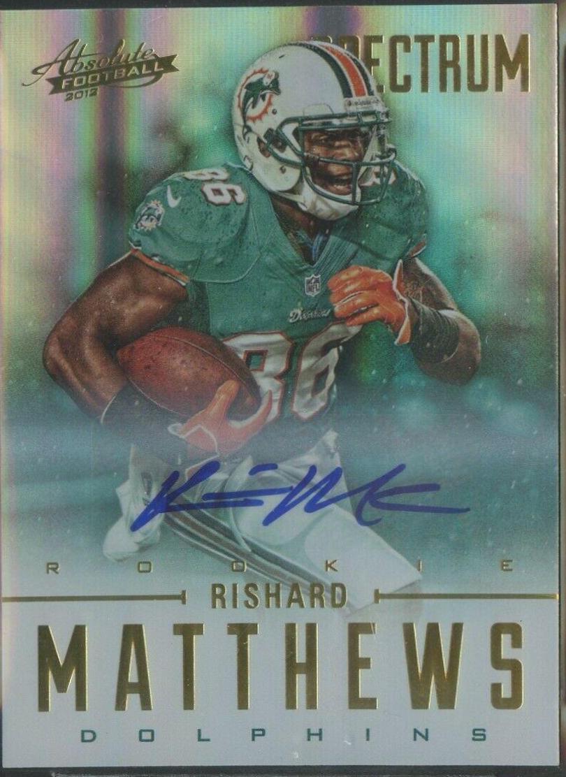 Rishard Matthews [Spectrum Gold Autograph] #179