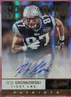 Rob Gronkowski [Spectrum Gold Autograph] #35