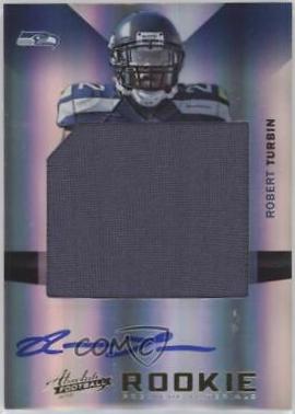 Robert Turbin [Rookie Premiere Materials Jumbo Signature] #227