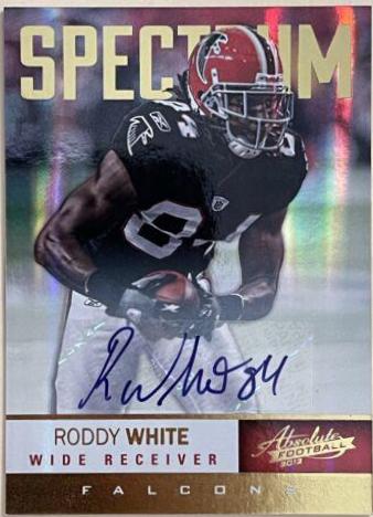 Roddy White [Spectrum Gold Autograph] #59