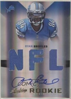 Ryan Broyles [Rookie Premiere Materials Autograph NFL] #231
