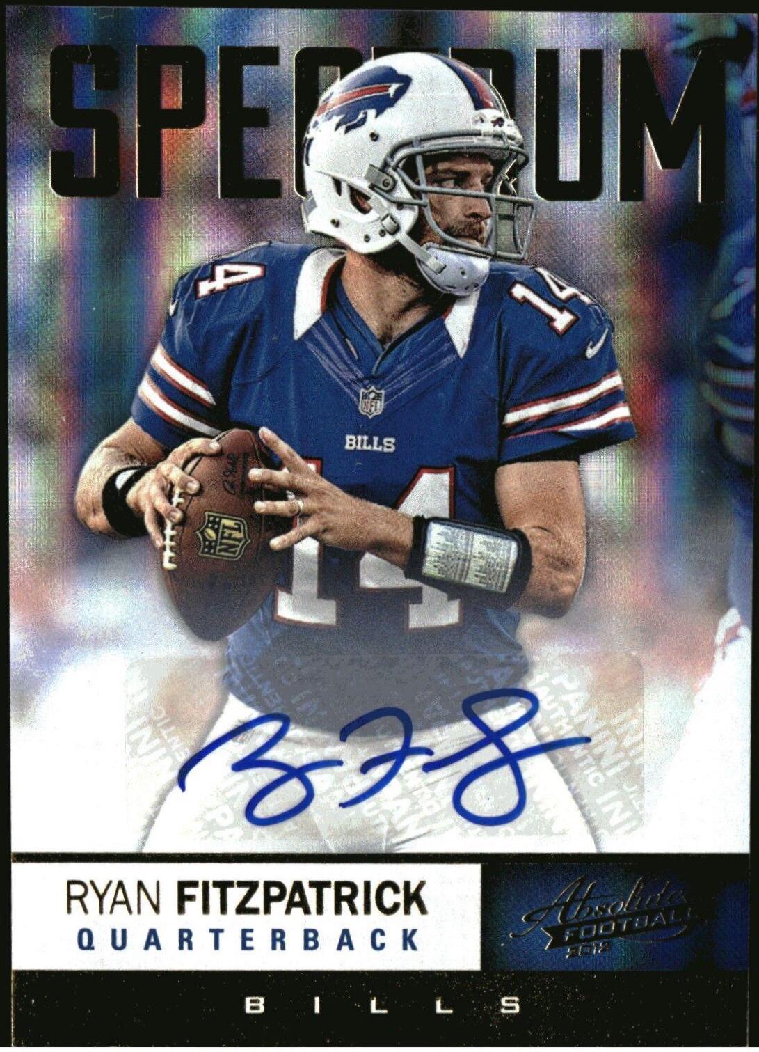 Ryan Fitzpatrick [Spectrum Gold Autograph] #28