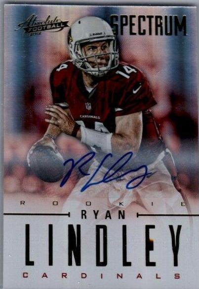 Ryan Lindley [Spectrum Gold Autograph] #182