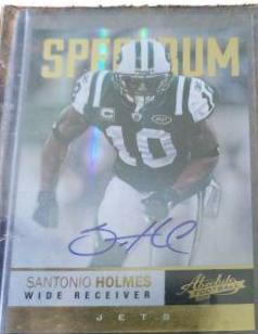 Santonio Holmes [Spectrum Gold Autograph] #41