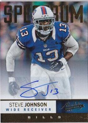 Steve Johnson [Spectrum Gold Autograph] #29
