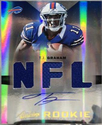 T.J. Graham [Rookie Premiere Materials Autograph NFL] #234