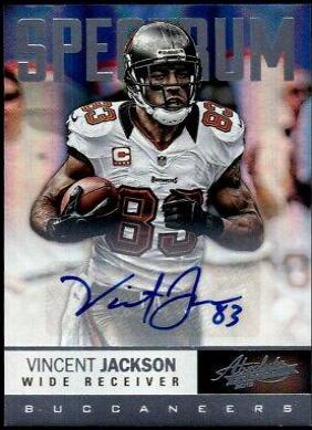 Vincent Jackson [Spectrum Platinum Autograph] #91