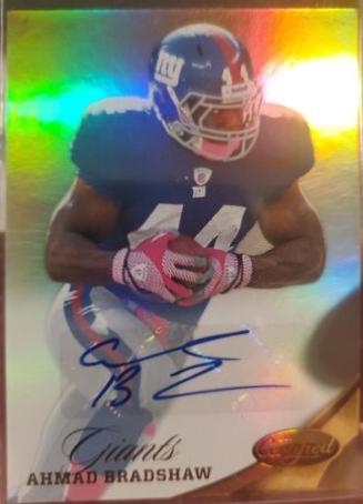 Ahmad Bradshaw [Mirror Gold Autograph] #71