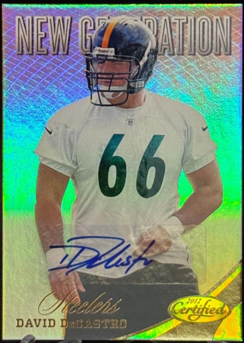 David DeCastro [Mirror Gold Autograph] #265