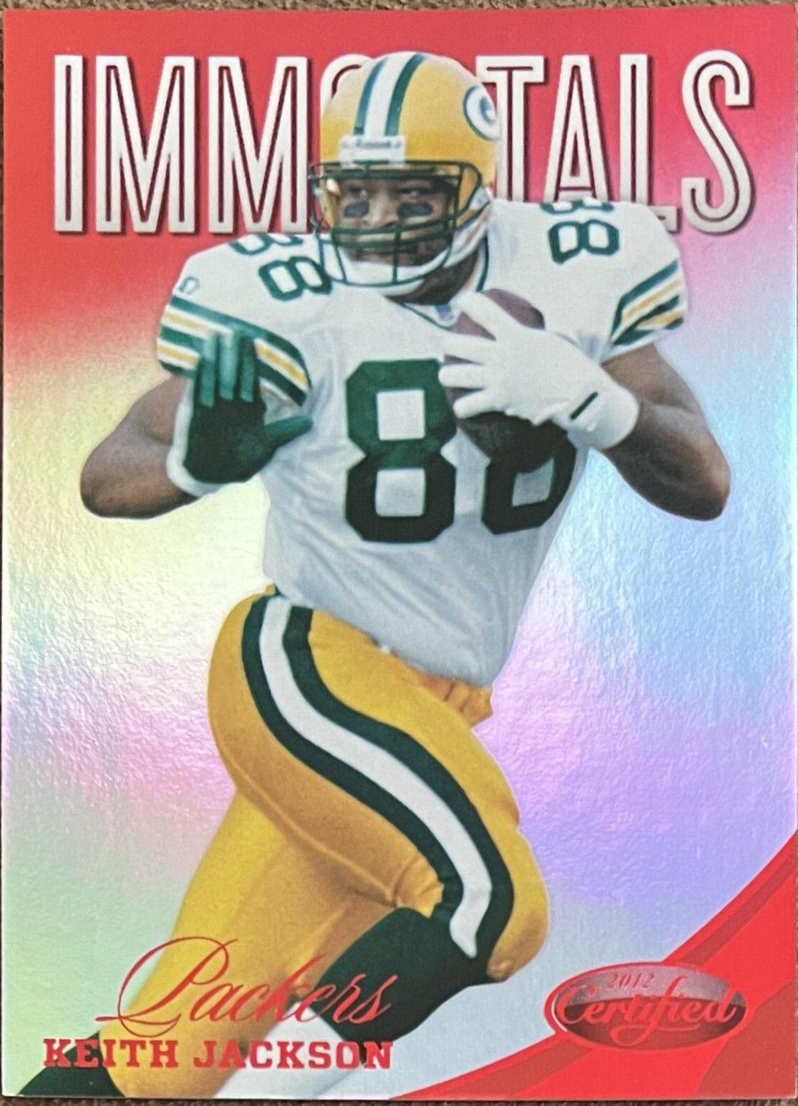 Keith Jackson [Mirror Red] #191