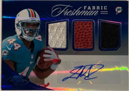 Lamar Miller [Jersey Autograph Mirror Blue] #337