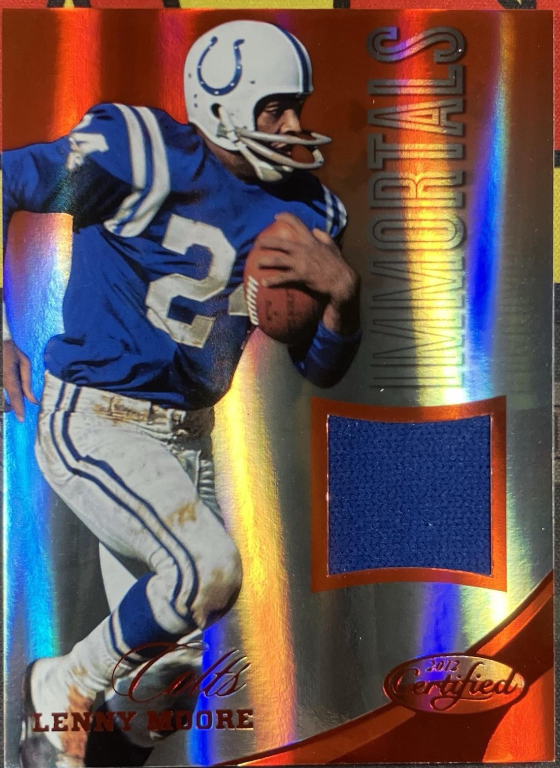 Lenny Moore [Mirror Red Jersey] #250