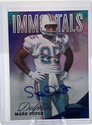 Mark Duper [Mirror Blue Autograph] #193