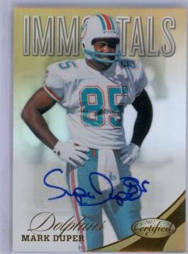 Mark Duper [Mirror Gold Autograph] #193