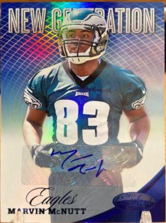 Marvin McNutt [Mirror Blue Autograph] #290