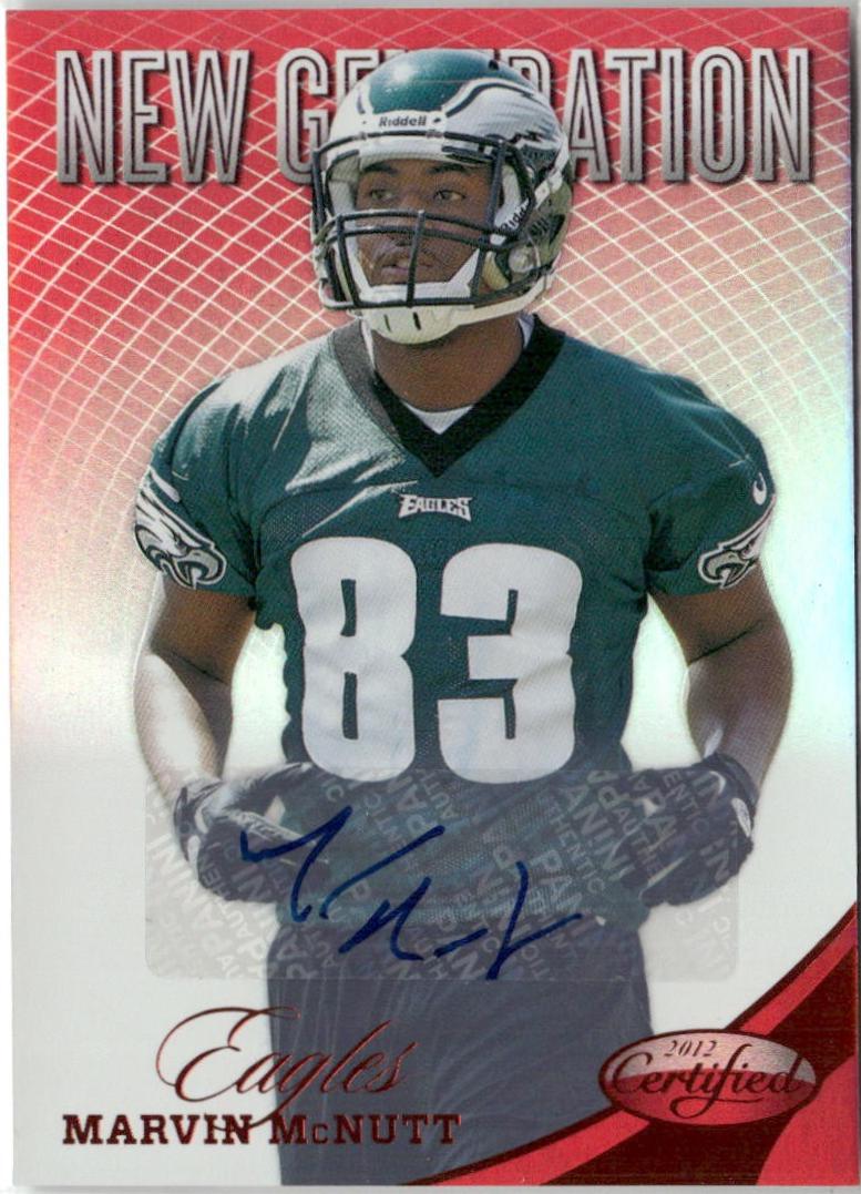 Marvin McNutt [Mirror Red Autograph] #290