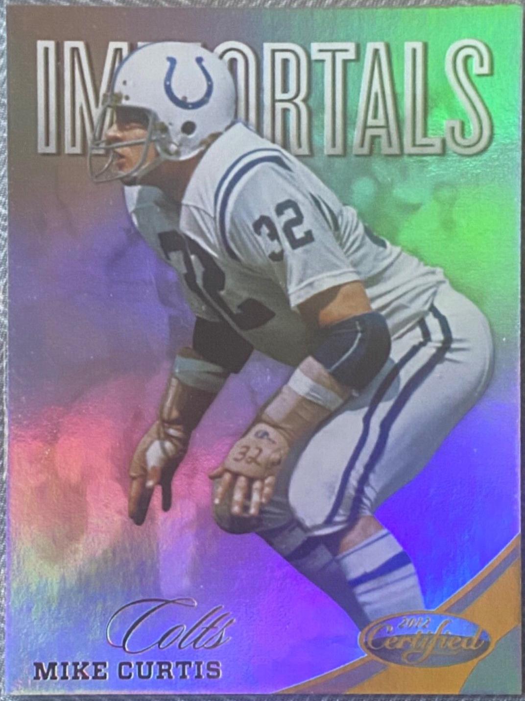 Mike Curtis [Mirror Gold] #194