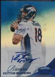 Peyton Manning [Mirror Blue Autograph] #55