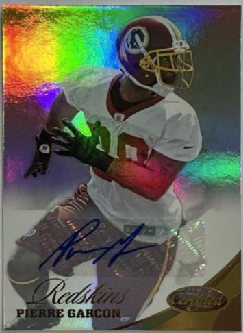 Pierre Garcon [Mirror Emerald Autograph] #89
