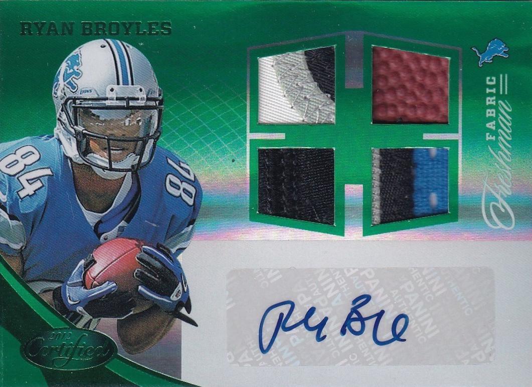 Ryan Broyles [Jersey Autograph Emerald Prime] #347
