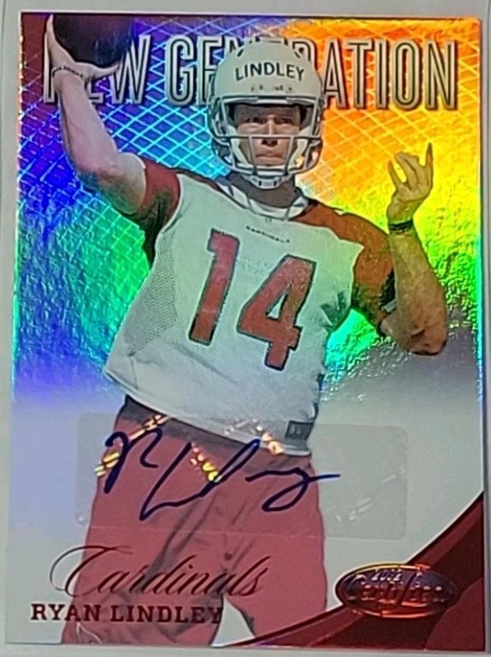 Ryan Lindley [Mirror Red Autograph] #302