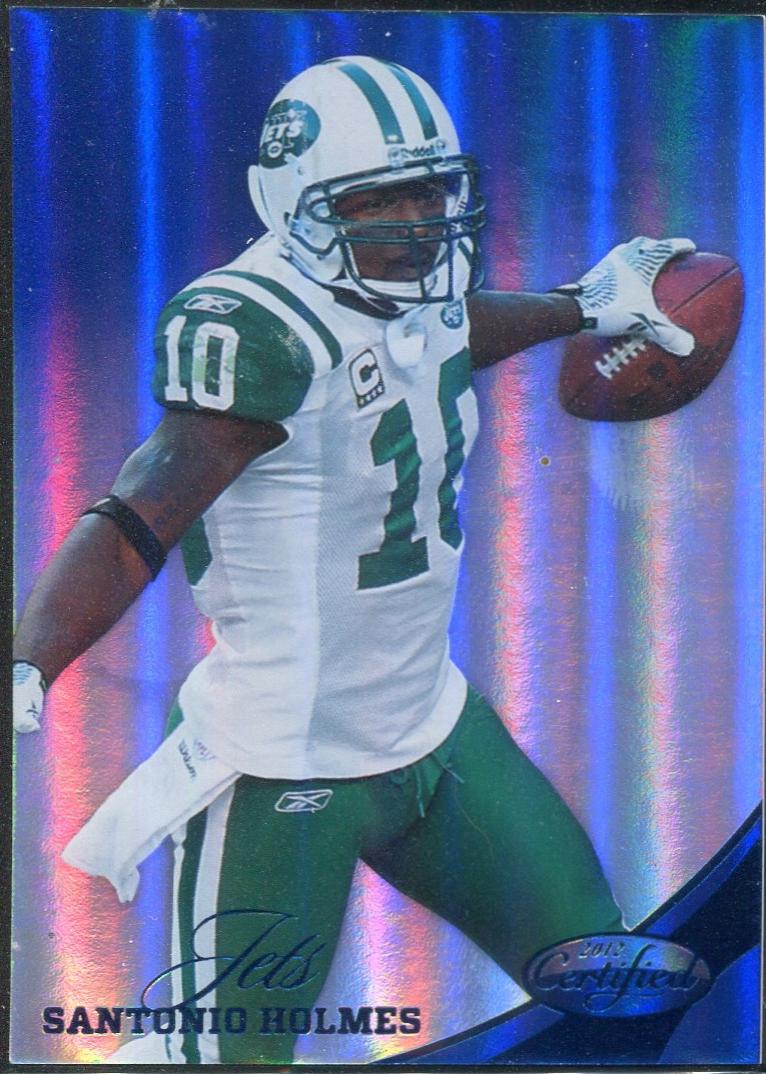 Santonio Holmes [Mirror Blue] #8