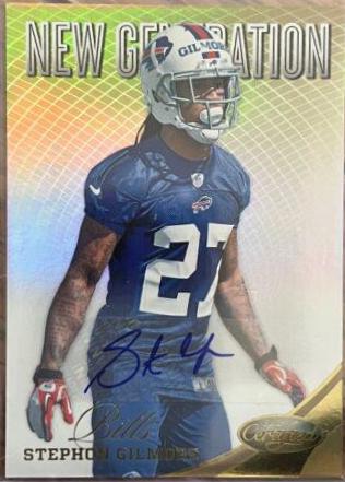 Stephon Gilmore [Mirror Gold Autograph] #304
