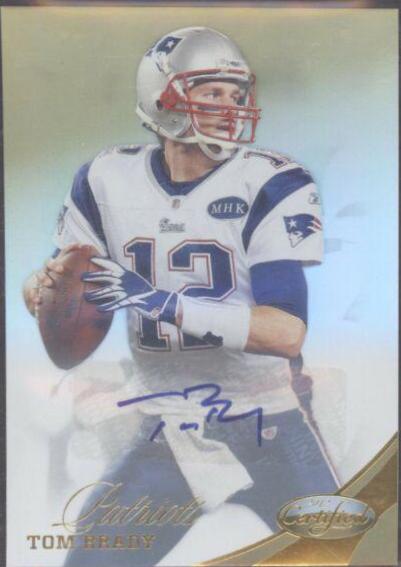 Tom Brady [Mirror Gold Autograph] #4