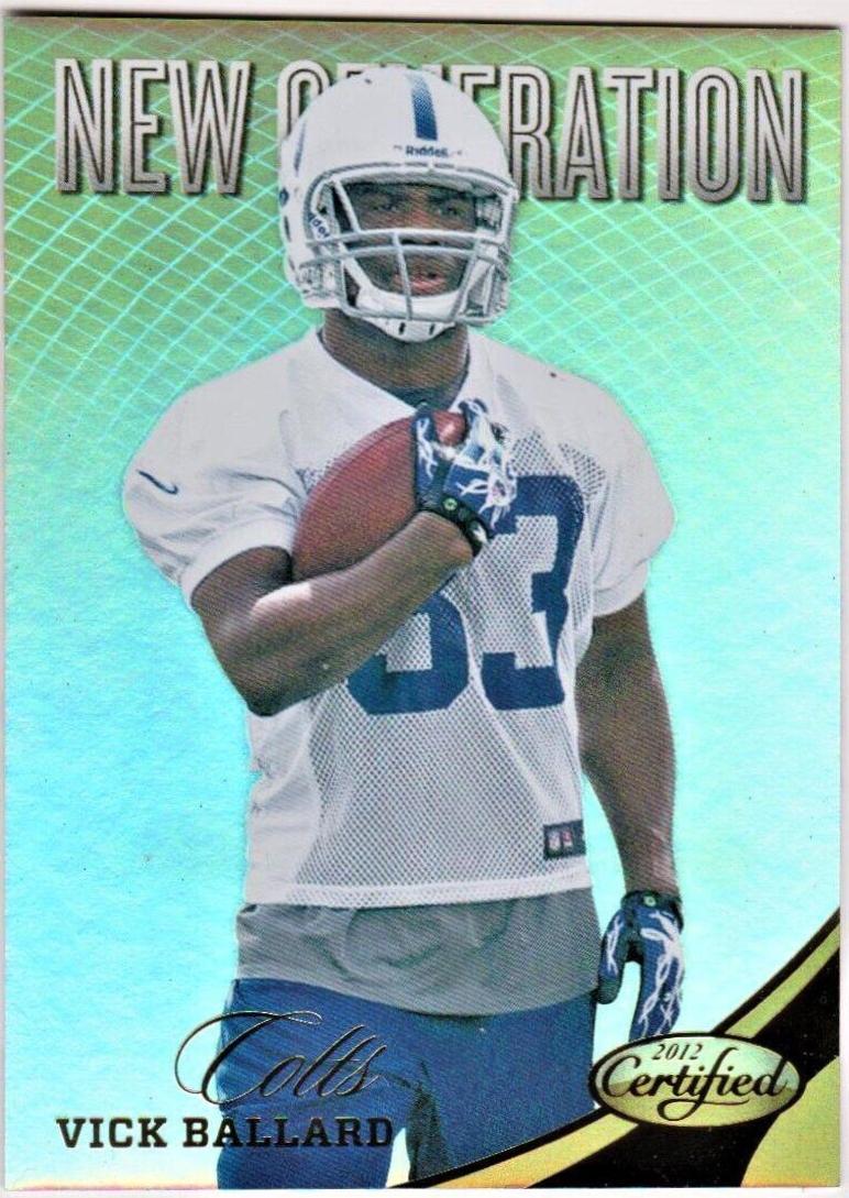 Vick Ballard [Mirror Gold] #310