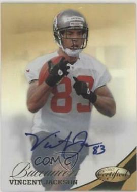 Vincent Jackson [Mirror Gold Autograph] #130
