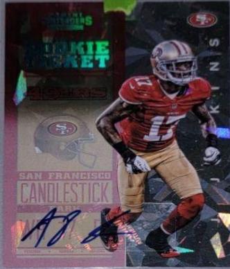 A.J. Jenkins [No Ball Autograph Cracked Ice] #210