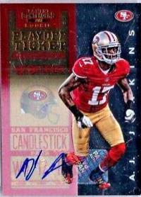 A.J. Jenkins [No Ball Autograph Playoff Ticket] #210