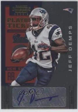 Jeff Demps [White Jersey Autograph Playoff Ticket] #135